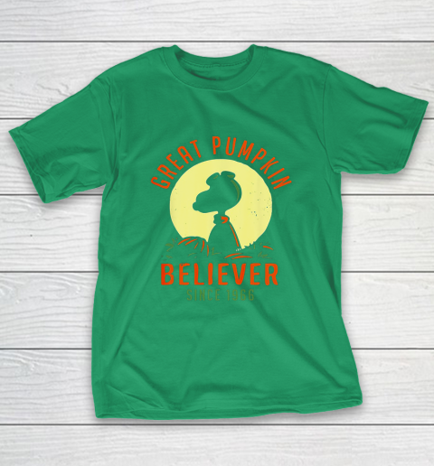 Peanuts Great Pumpkin believer since 1966 Halloween T-Shirt 5