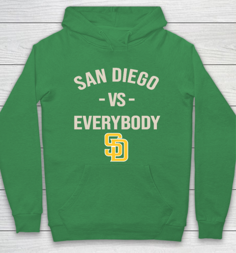 San Diego Padres Vs Everybody Hoodie 5