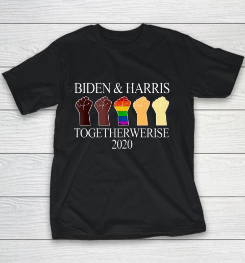 Joe Biden Kamala Harris 2020 Shirt LGBT Biden Harris 2020 T Shirt.9ESET0U5CX Youth T-Shirt