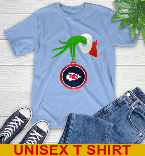 Kansas City Chiefs Grinch Merry Christmas NFL Football T-Shirt 11