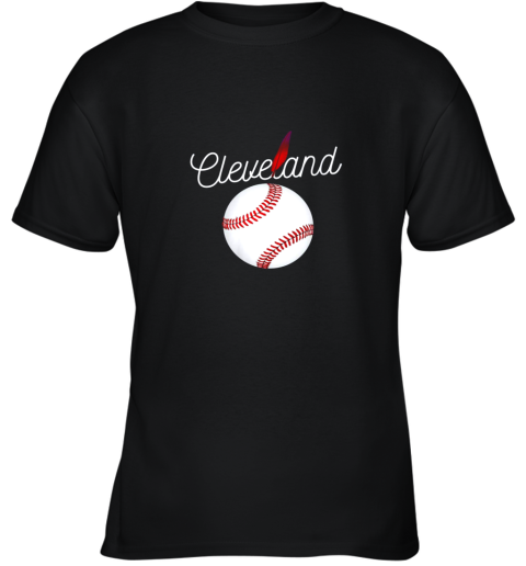 Cleveland Hometown Indian Tribe Shirt for Baseball Fans Youth T-Shirt
