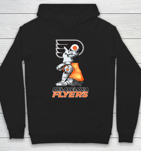 NHL My Cat Loves Philadelphia Flyers Hockey Hoodie