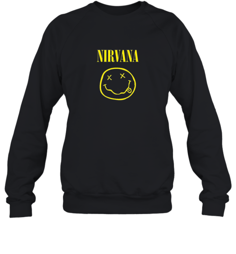 Nirvana Yellow Smiley Face Sweatshirt