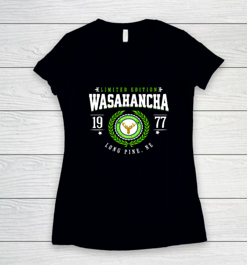 Wasahancha Limited Edition 1977 Women's V-Neck T-Shirt