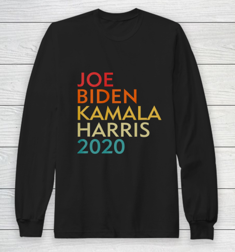 Joe Biden Kamala Harris 2020 Vintage Style Long Sleeve T-Shirt