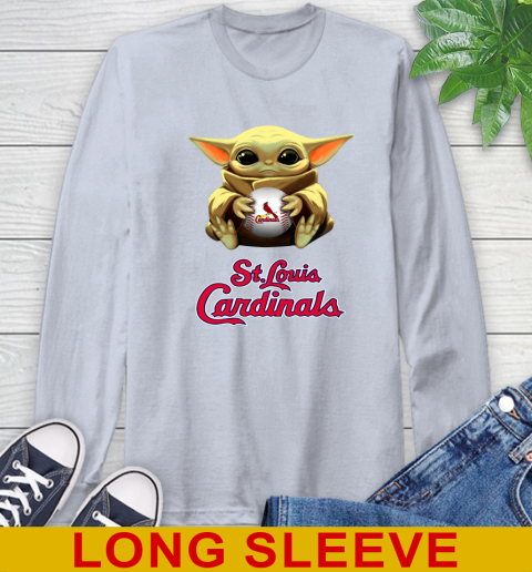 MLB Baseball St.Louis Cardinals Star Wars Baby Yoda Shirt 63