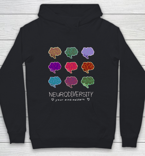 Neurodiversity Positivity Autism Awareness Youth Hoodie