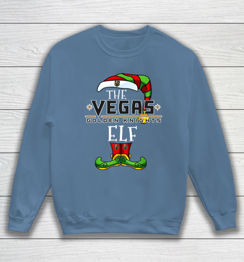 Vegas Golden Knights Christmas ELF Funny NHL Sweatshirt 6
