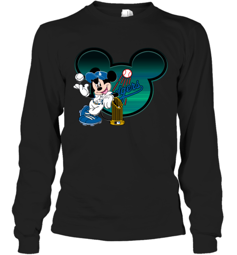 Mlb Los Angeles Dodgers Mickey Mouse Baseball Disney T-Shirt