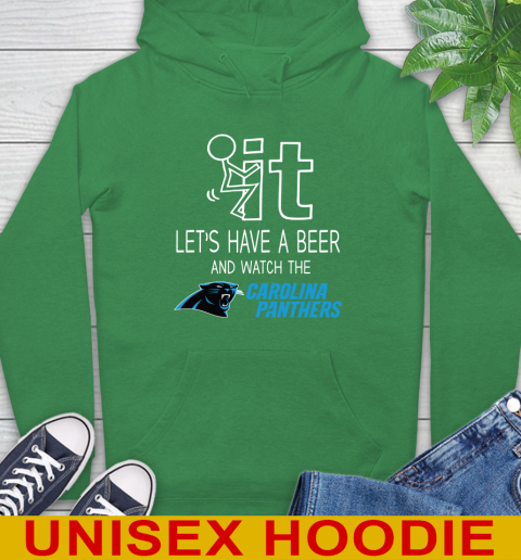Carolina Panthers Football NFL Let's Have A Beer And Watch Your Team Sports Hoodie 8