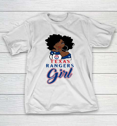 Texas Rangerss Girl MLB T-Shirt