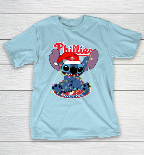 Philadelphia Phillies MLB noel stitch Baseball Christmas T-Shirt 10