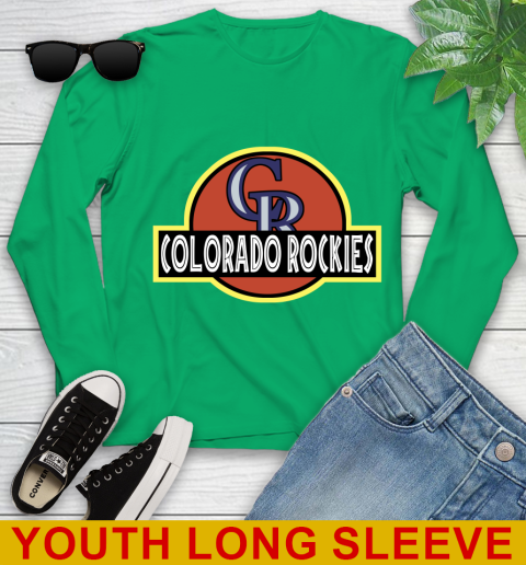 MLB Colorado Rockies Jurassic Park Dinosaur Movie Baseball Sports 128