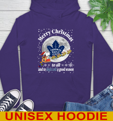 Toronto Maple Leafs Merry Christmas To All And To Maple Leafs A Good Season NHL Hockey Sports Hoodie 5