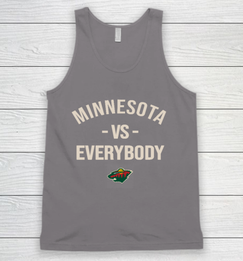 Minnesota Wild Vs Everybody Tank Top 6