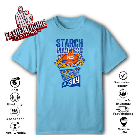 8mr0 starch madness big sky conference 2025 classic t shirt 2 front sky