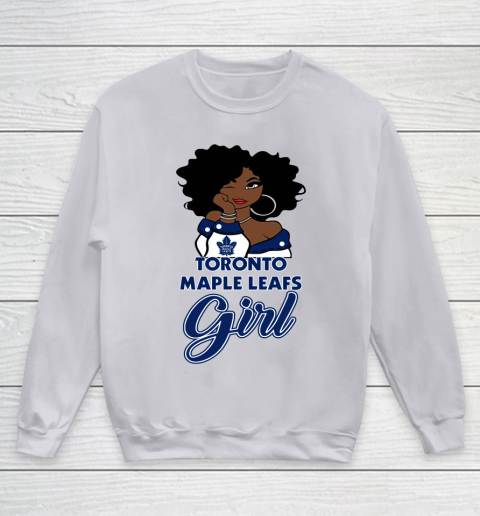 Toronto Maple Leafs Girl NHL Youth Sweatshirt 4
