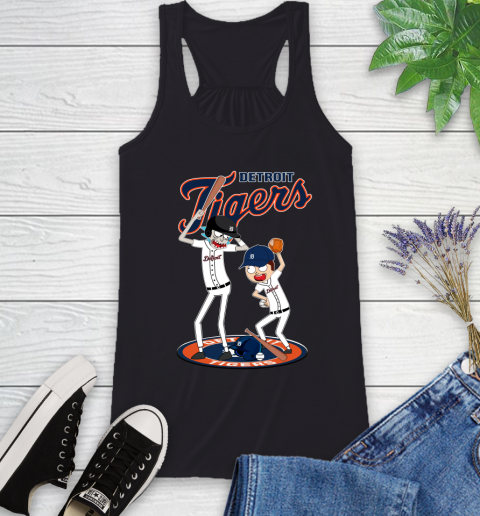 MLB Detroit Tigers Rick And Morty Baseball 38