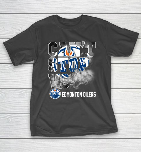 NHL Edmonton Oilers Hockey Can't Stop Vs T-Shirt