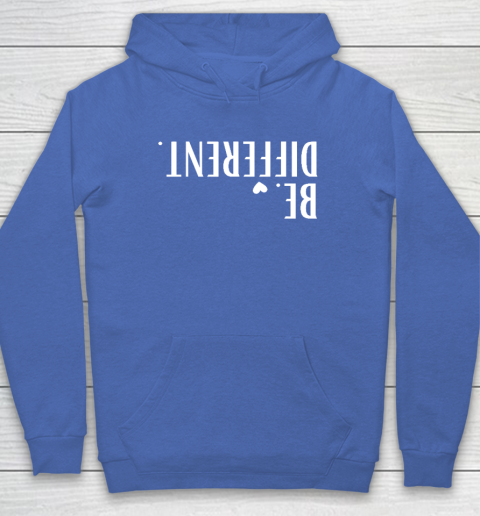 Funny Upside Down Be Different Hoodie 5