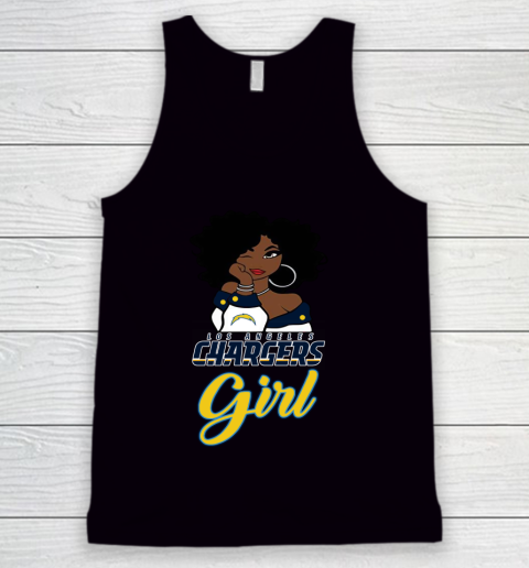 Los Angeles Chargers Girl NFL Tank Top