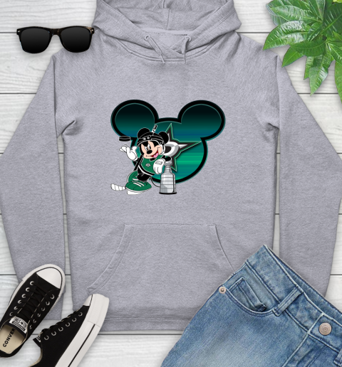NHL Dallas Stars Stanley Cup Mickey Mouse Disney Hockey T Shirt Youth Hoodie 6