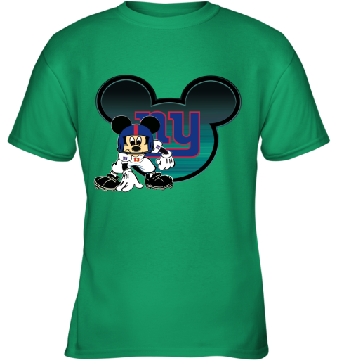 NFL New York Giants Mickey Mouse Disney Football T Shirt QTG3EtDBNkw youth t shirt 26 95 151514 front irish green