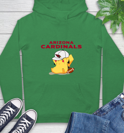 NFL Pikachu Football Sports Arizona Cardinals Hoodie 8
