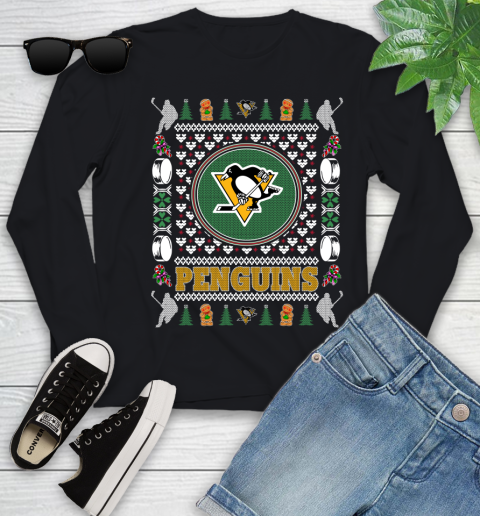 Pittsburgh Penguins Merry Christmas NHL Hockey Loyal Fan Ugly Shirt 124