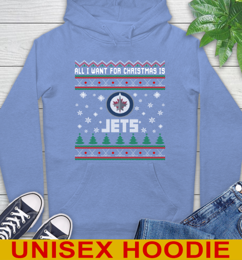 Winnipeg Jets NHL Hockey All I Want For Christmas Is My Team Sports 23