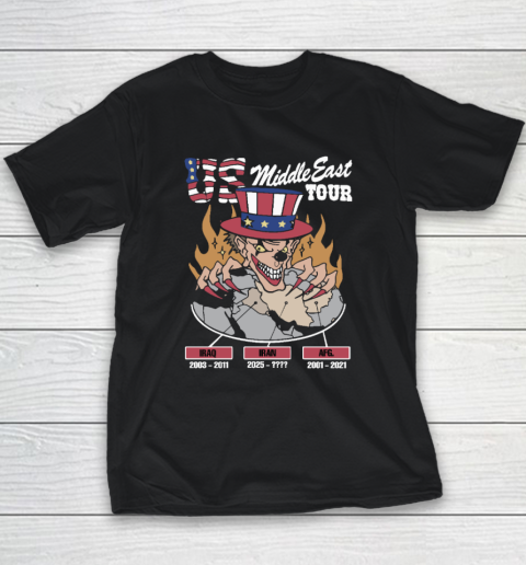 US Middle East Tour Iraq Iran AFG Youth T-Shirt