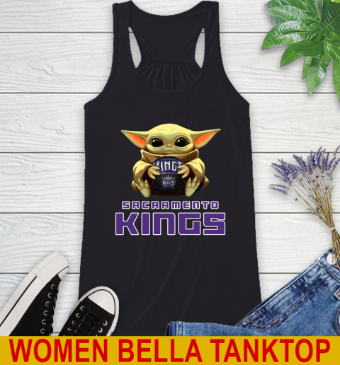 NBA Basketball Sacramento Kings Star Wars Baby Yoda Shirt 38