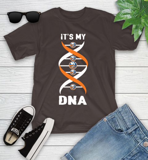 New York Islanders NHL Hockey It's My DNA Sports Youth T-Shirt 7