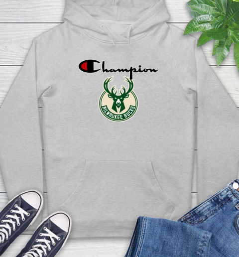 NBA Basketball Milwaukee Bucks Champion Shirt Hoodie 4