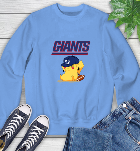 NFL Pikachu Football Sports New York Giants Sweatshirt 11