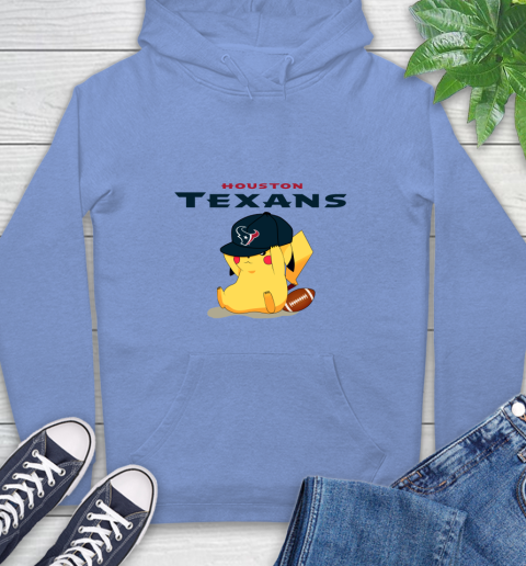 NFL Pikachu Football Sports Houston Texans Hoodie 11