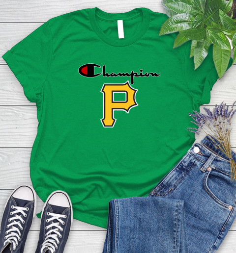 MLB Baseball Pittsburgh Pirates Champion Shirt Women's T-Shirt 4