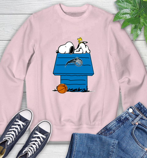 Orlando Magic NBA Basketball Snoopy Woodstock The Peanuts Movie Sweatshirt 9