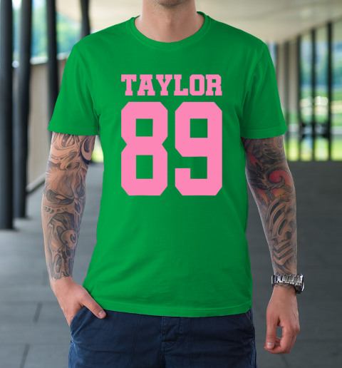 Pink Numbers Taylor 89 T-Shirt 5