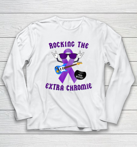 Trisomy 9 Awareness Day Rocking The Extra Chromie Chromosome Long Sleeve T-Shirt
