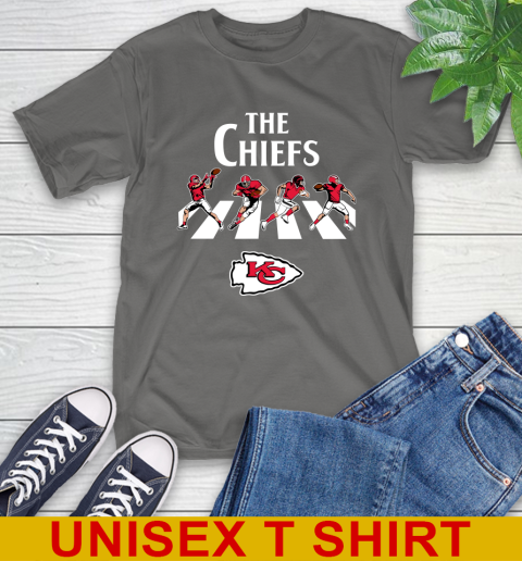 NFL Football Kansas City Chiefs The Beatles Rock Band Shirt T-Shirt 10