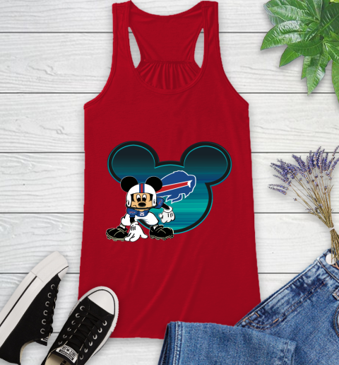 NFL Buffalo Bills Mickey Mouse Disney Football T Shirt Racerback Tank 6