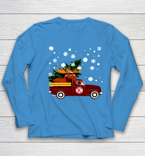 Boston Red Sox Bring Christmas Home MLB Youth Long Sleeve 5