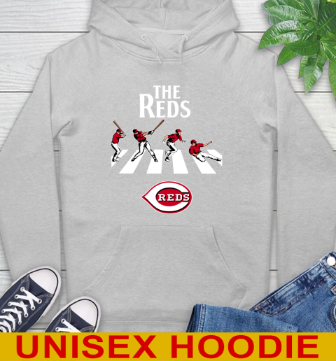 MLB Baseball Cincinnati Reds The Beatles Rock Band Shirt Hoodie 6