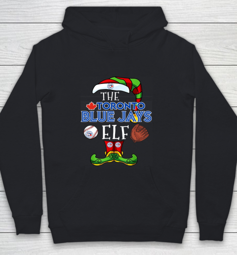 Toronto Blue Jays Christmas ELF Funny MLB Youth Hoodie