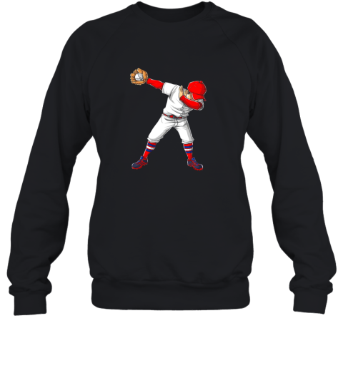 Dabbing Baseball T Shirt Funny Dab Dance Shirts Boys Girls Sweatshirt