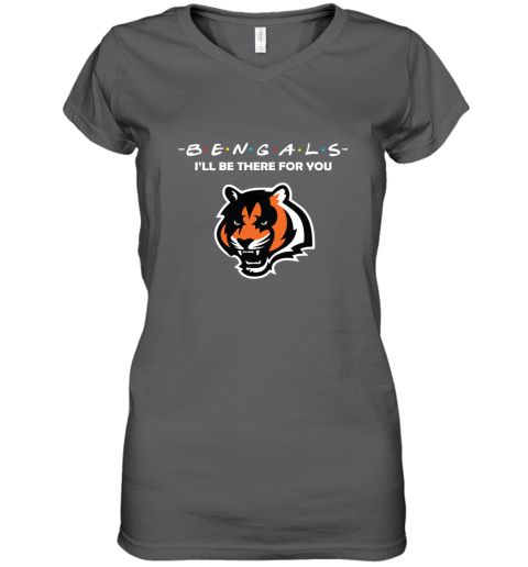 Cincinnati Bengals Women Deep V-Neck T Shirt Summer Casual