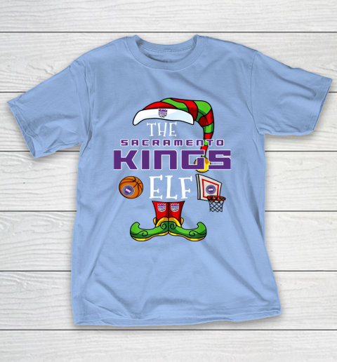 Sacramento Kings Christmas ELF Funny NBA T-Shirt 10