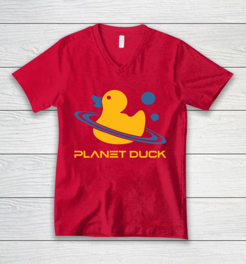 Planet Duck Quackity V-Neck T-Shirt - Image 7