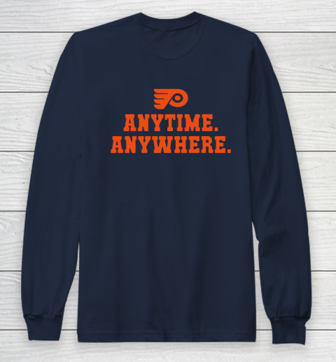 Flyers t shirt anytime anywhere clearance